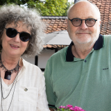 Empfangskommitee am Eingang