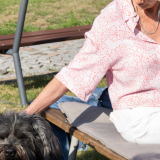 Monty genoss viel Zuwendung