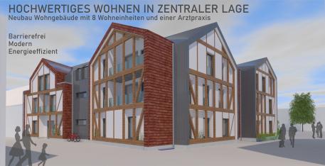 ideenskizze Marktstraße mit Informationstext