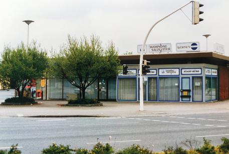 Erste Geschäftsstelle Stadtbüro Lebenstedt.