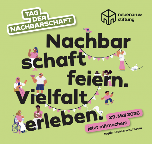 Plakat Tag der Nachbarschaft