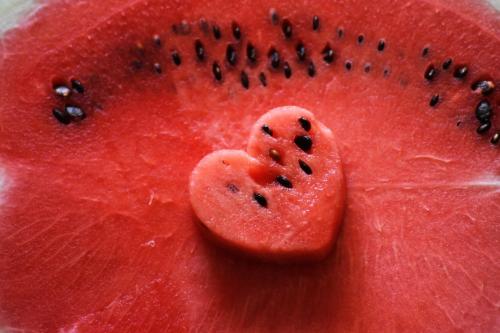 Wassermelonenherz